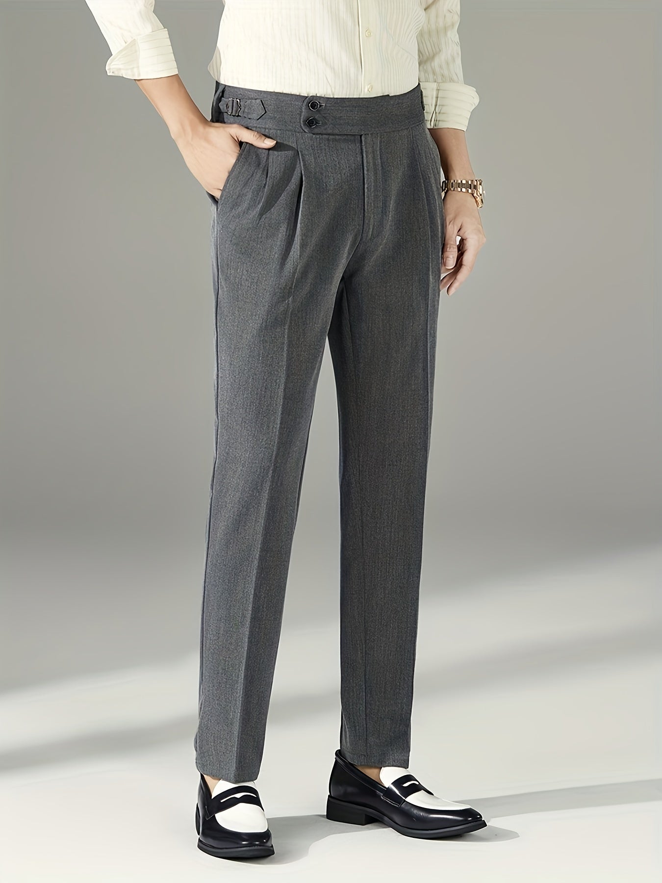 Milan - Classic Pleated Trousers