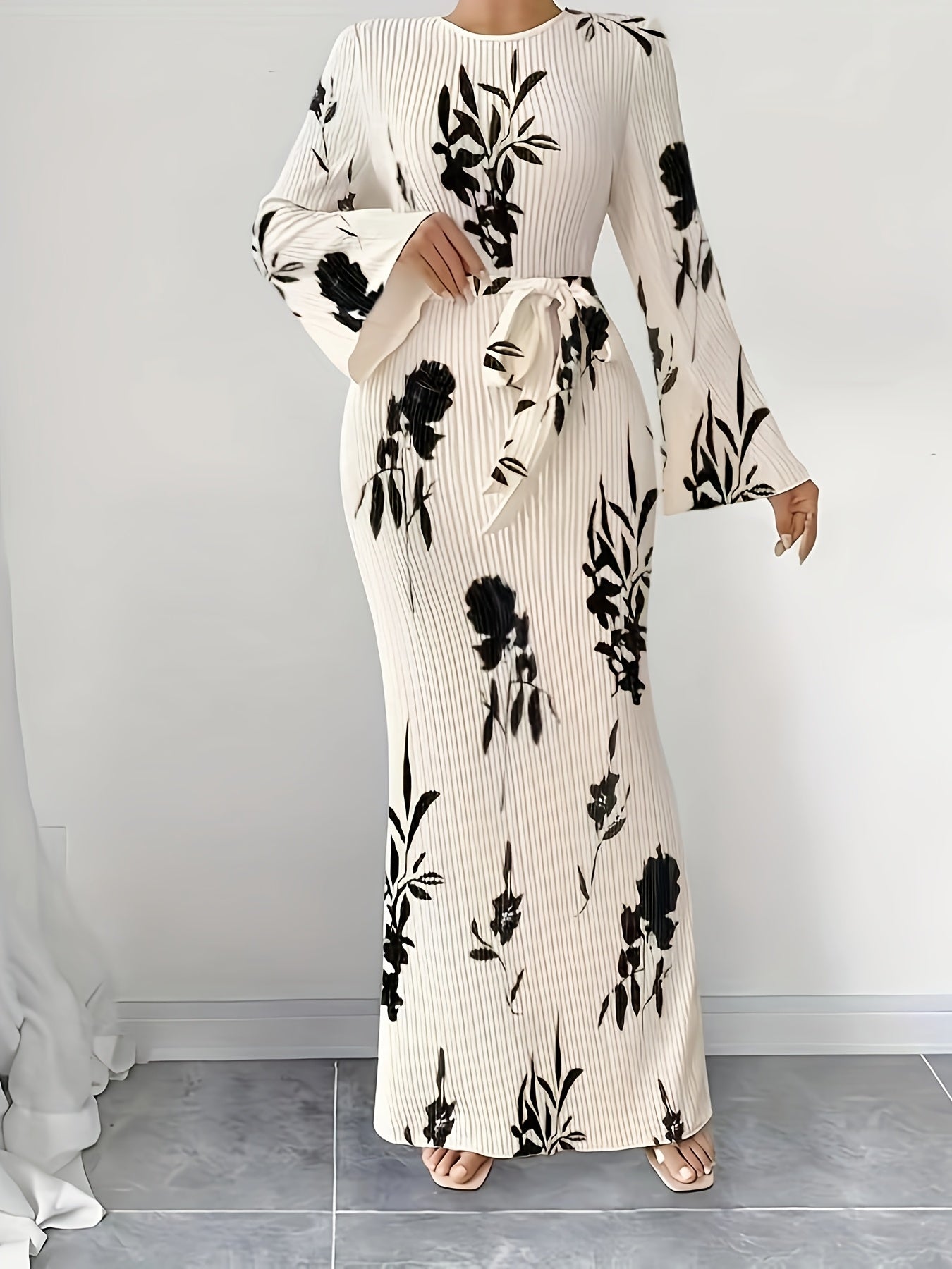 Diana - Belted Maxi Dress