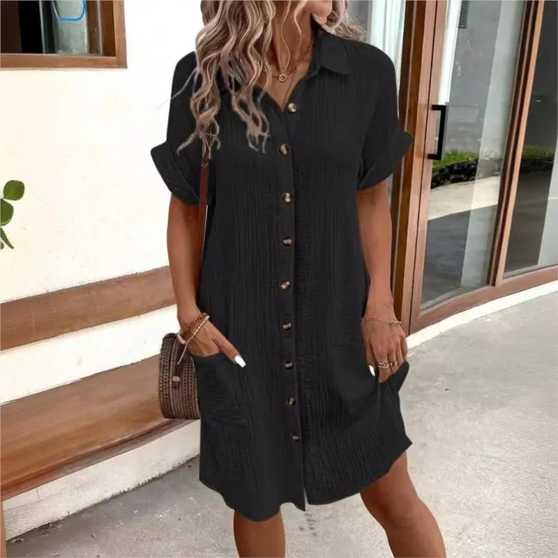 Saar - Knotted Comfort Dress