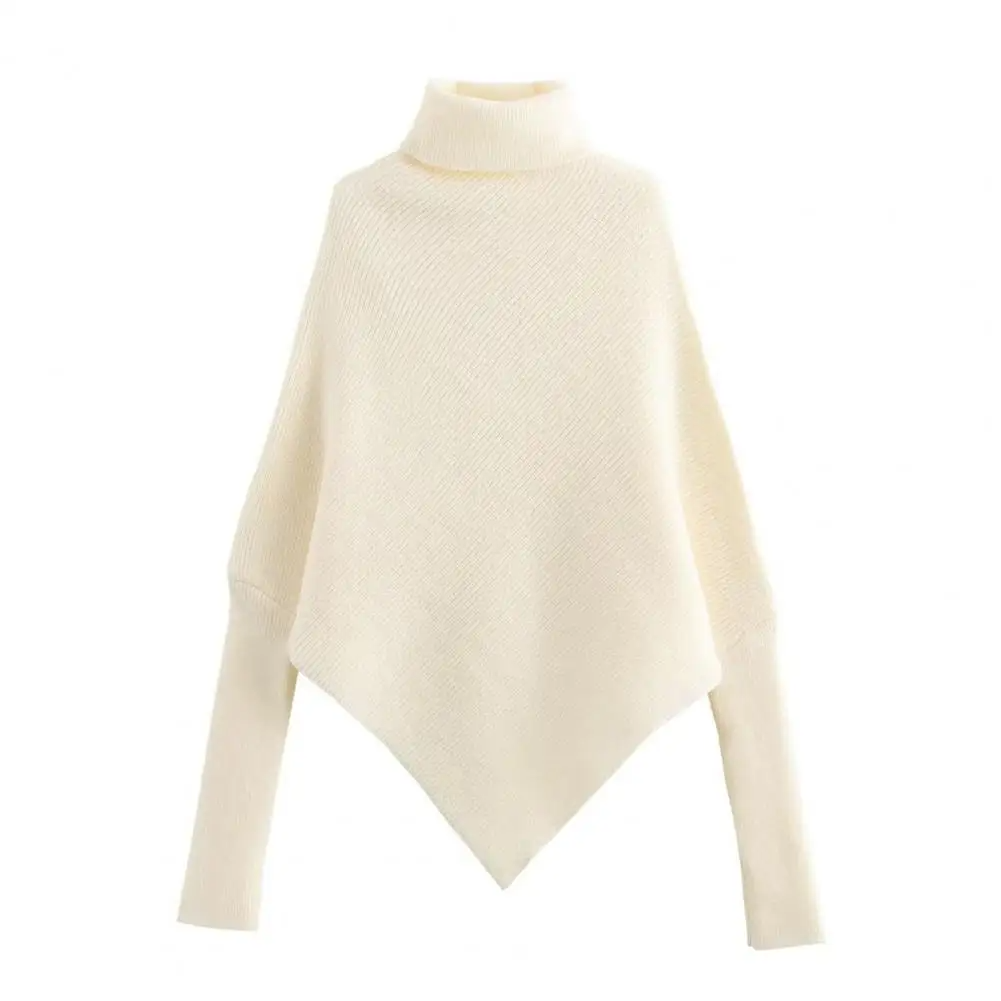 Selene - Asymmetrical Turtleneck Sweater