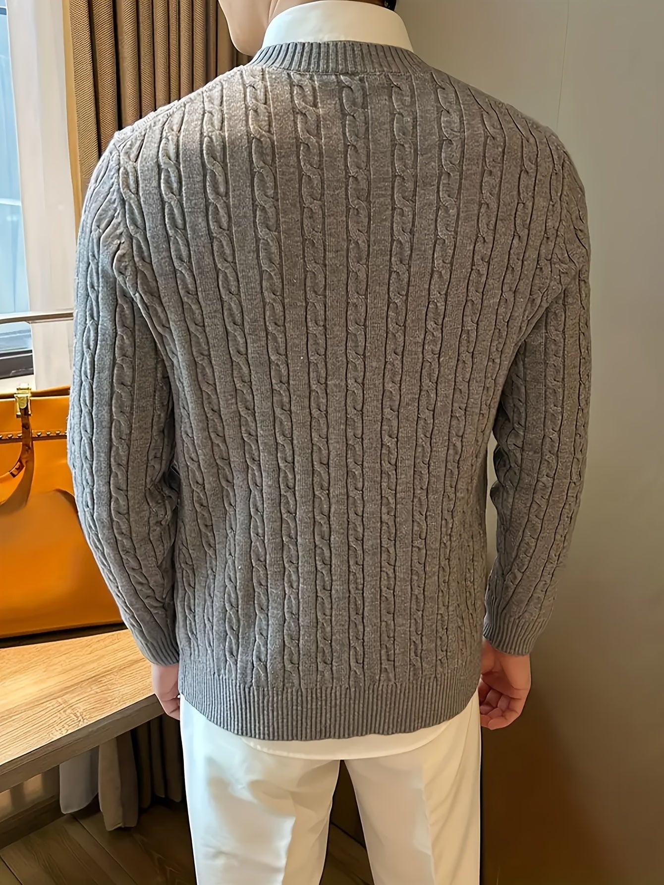 Luca - Cable Knit Sweater