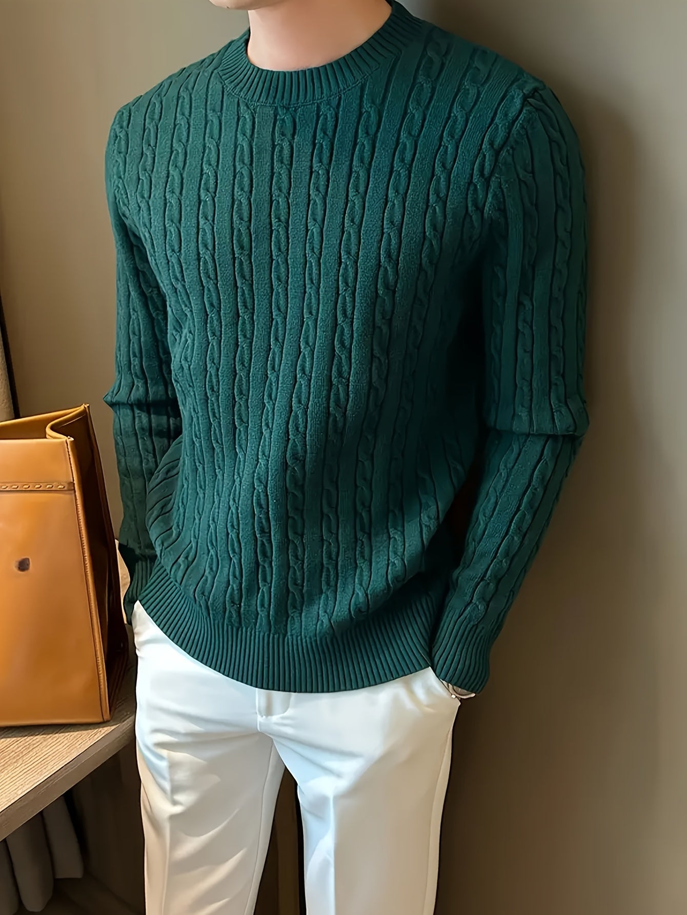 Luca - Cable Knit Sweater
