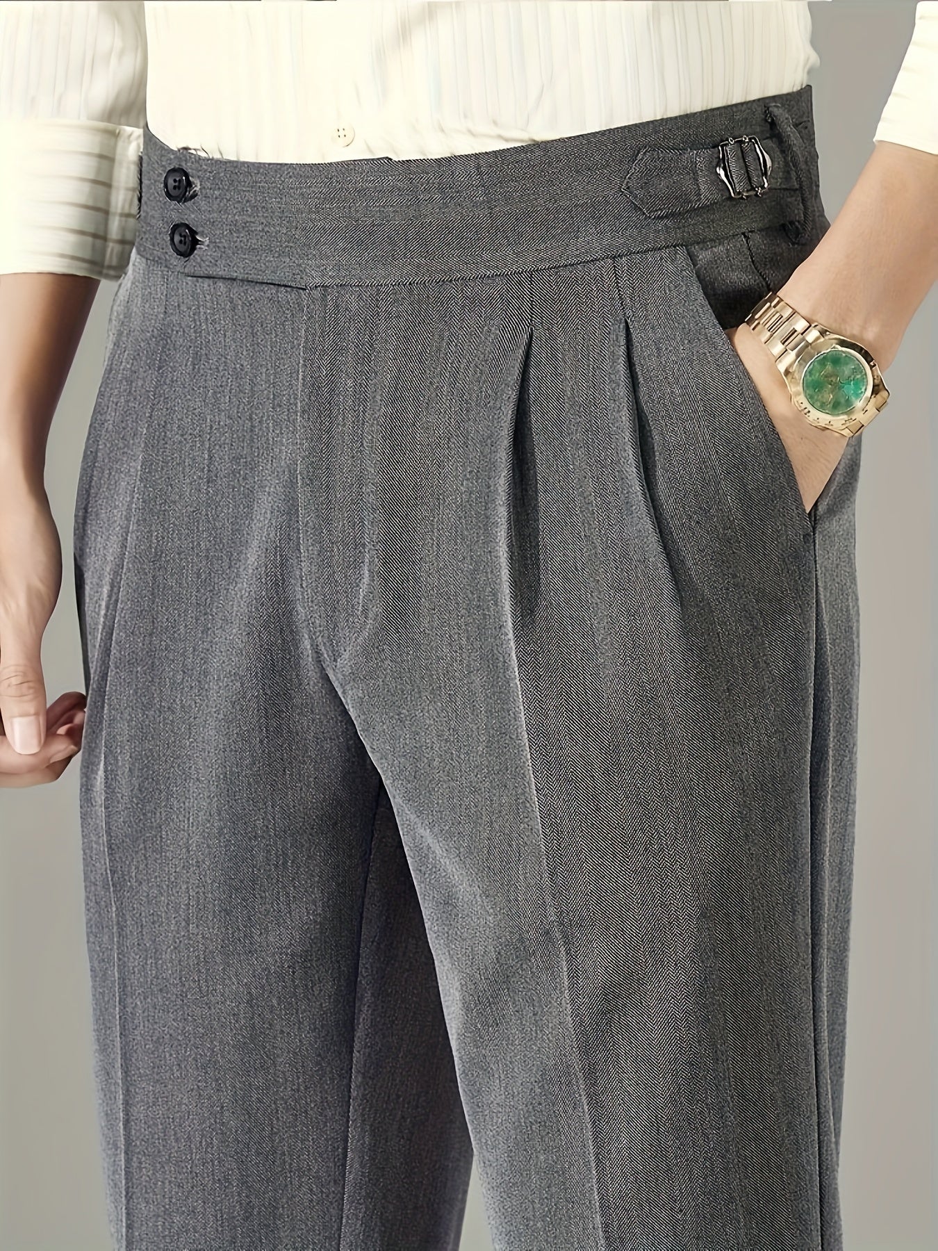 Milan - Classic Pleated Trousers