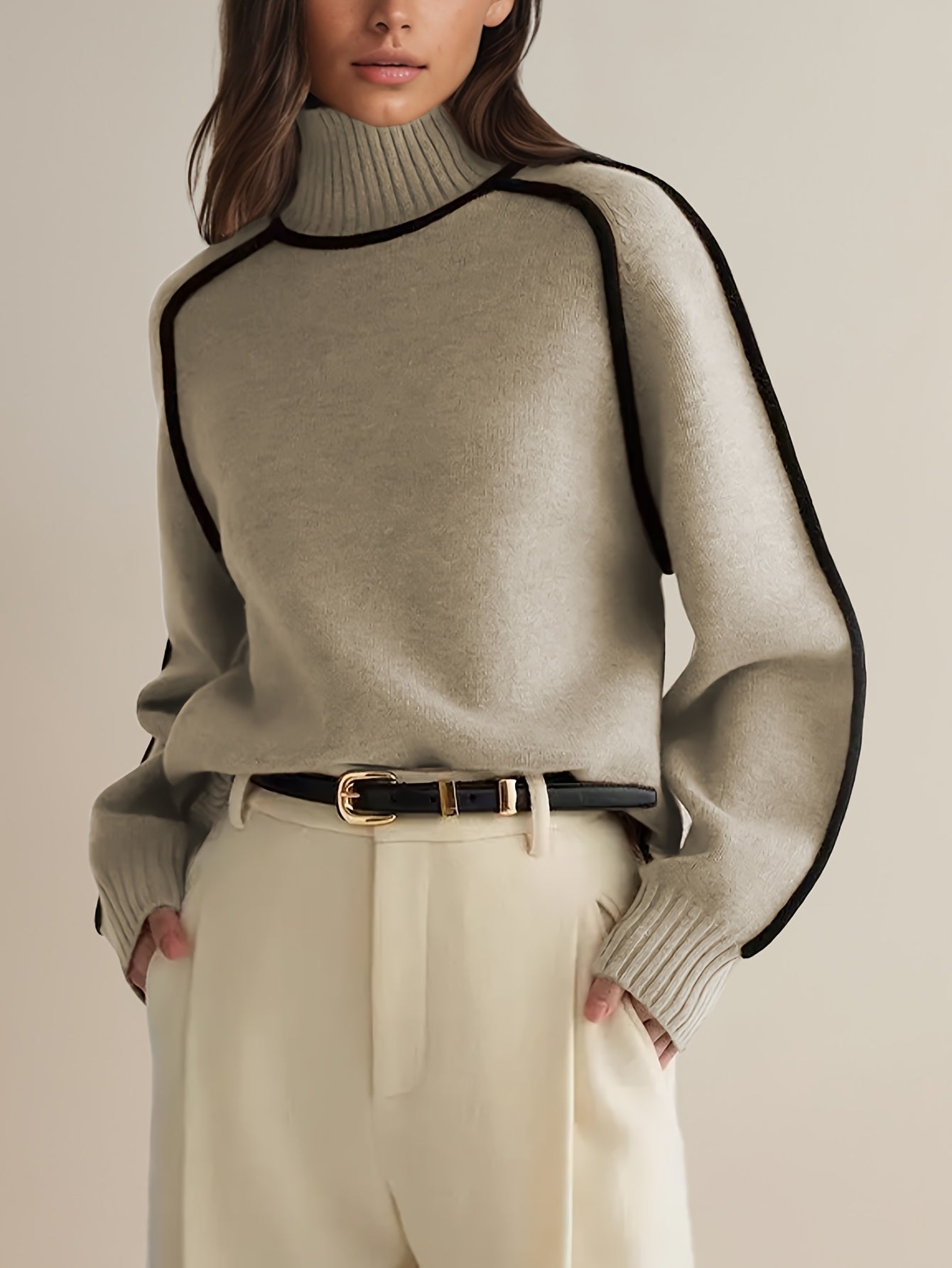 Lona - High-Neck Sweater