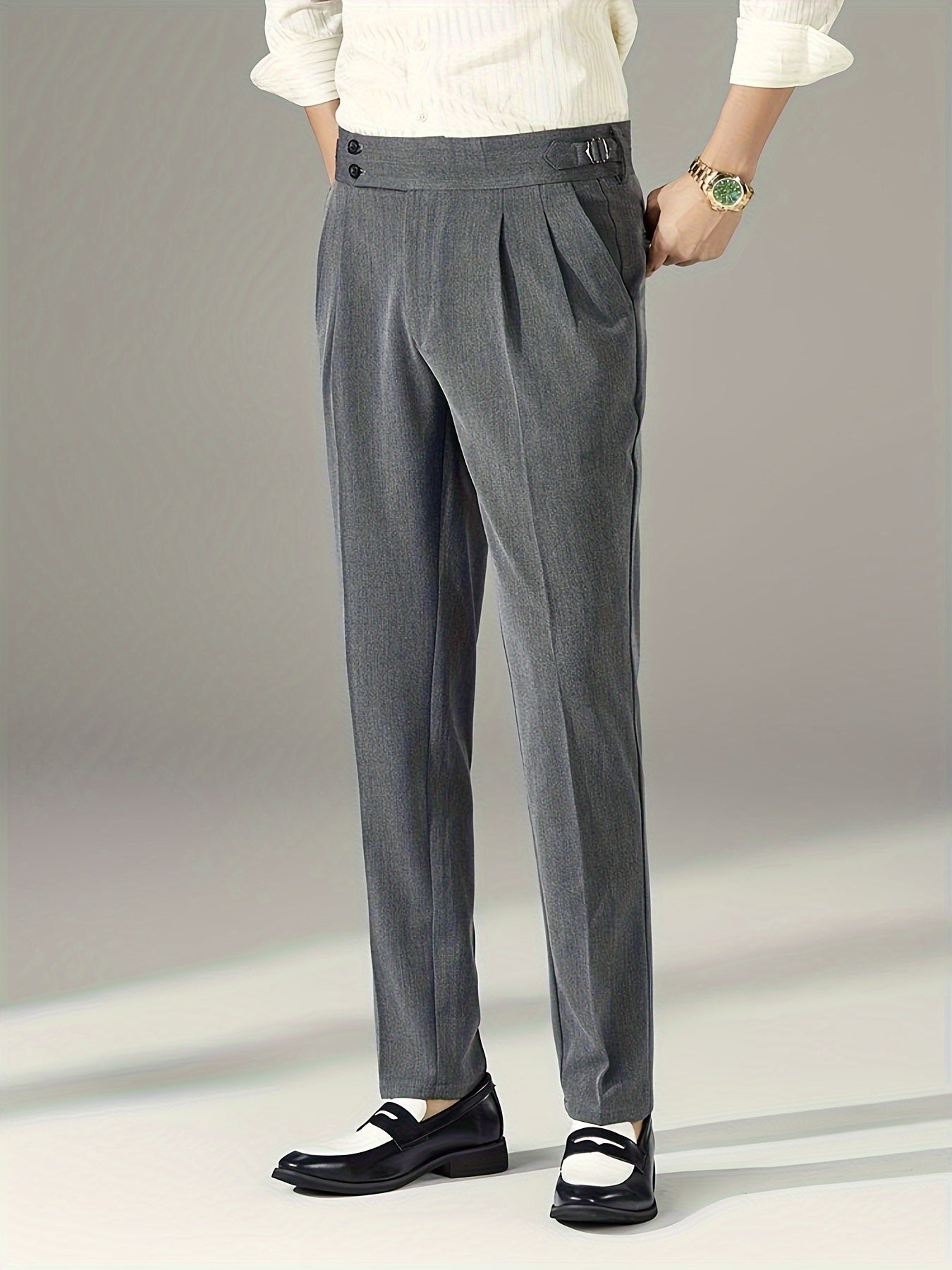 Milan - Classic Pleated Trousers