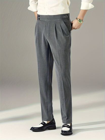 Milan - Classic Pleated Trousers