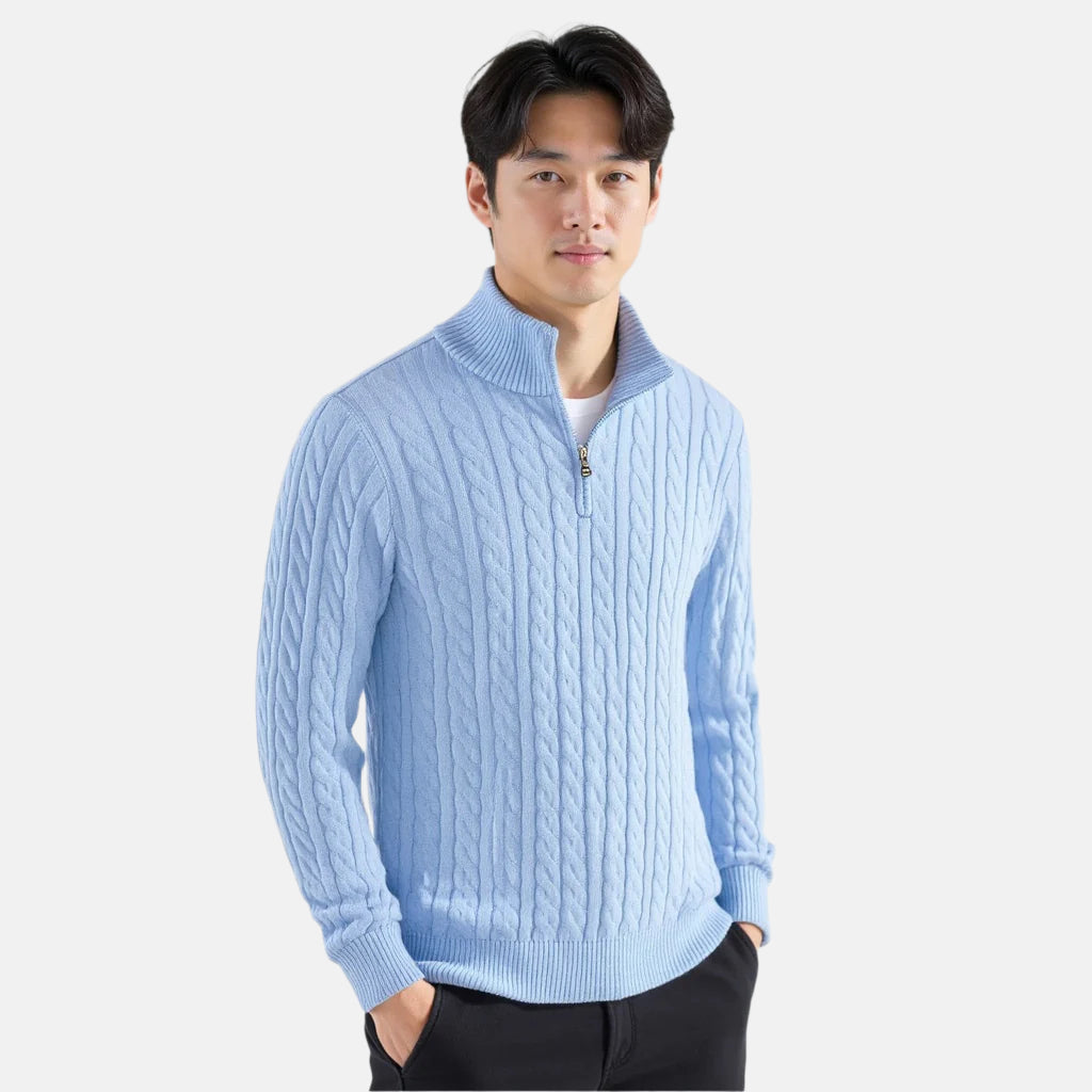 Giovanni - Luxe Knit Zip Sweater