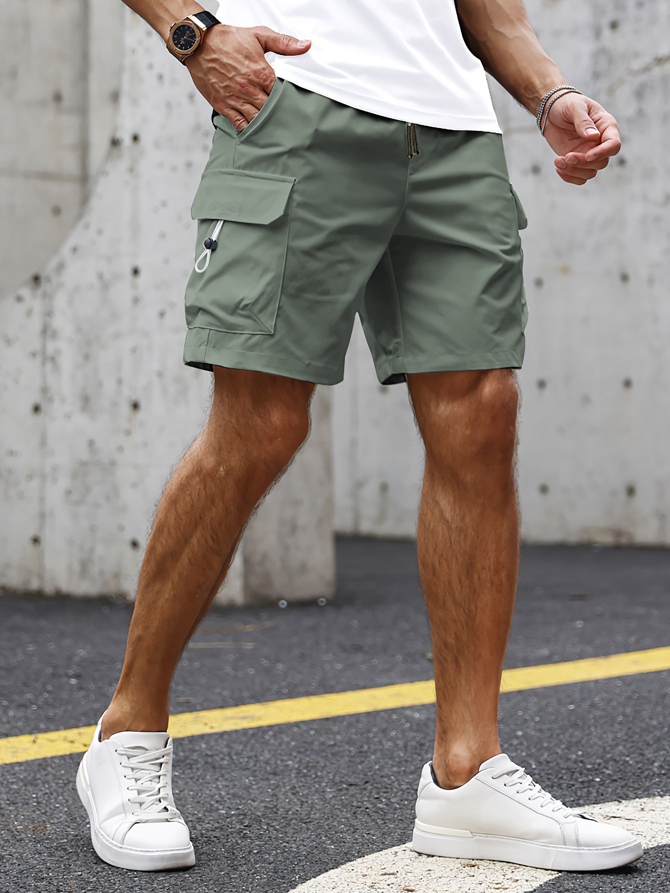 Mason - Cargo Shorts with Side Pockets