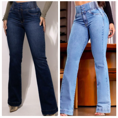 Valerie – High-Waist Stretch Flare Jeans