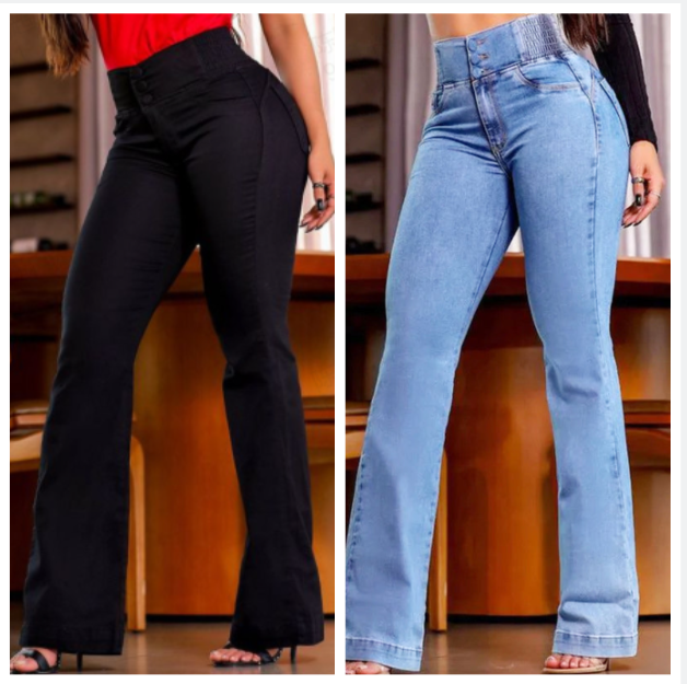 Valerie – High-Waist Stretch Flare Jeans