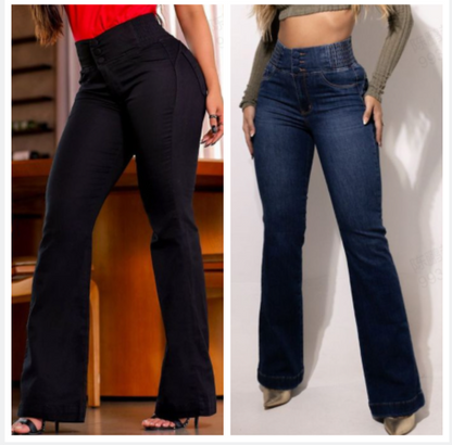 Valerie – High-Waist Stretch Flare Jeans