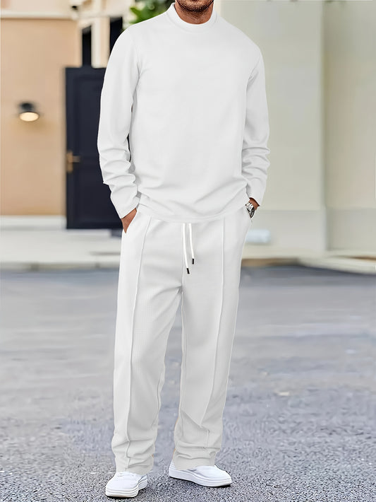 Elian - Waffle Knit Lounge Set