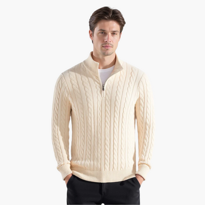 Giovanni - Luxe Knit Zip Sweater