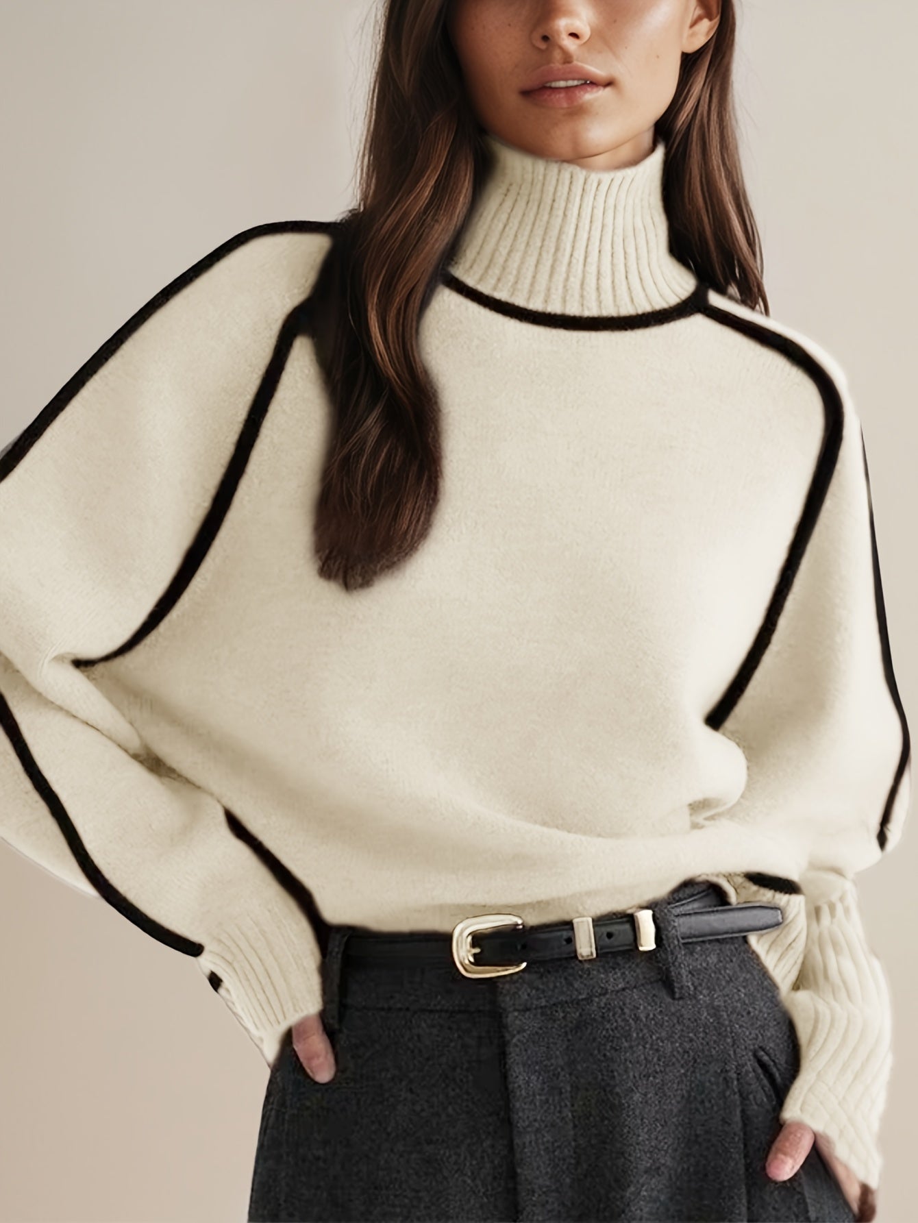 Lona - High-Neck Sweater