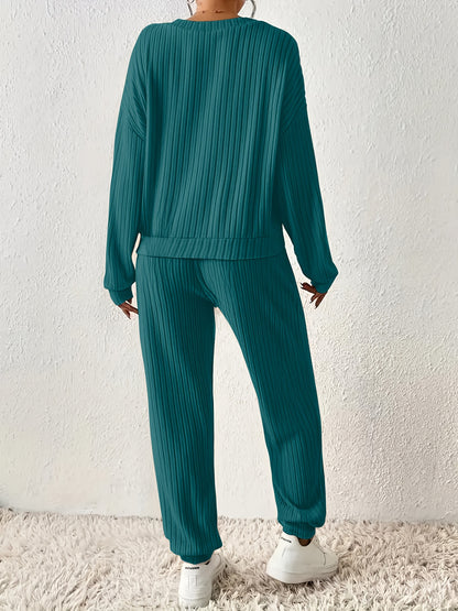 Inna – Ribbed Knit Lounge Set