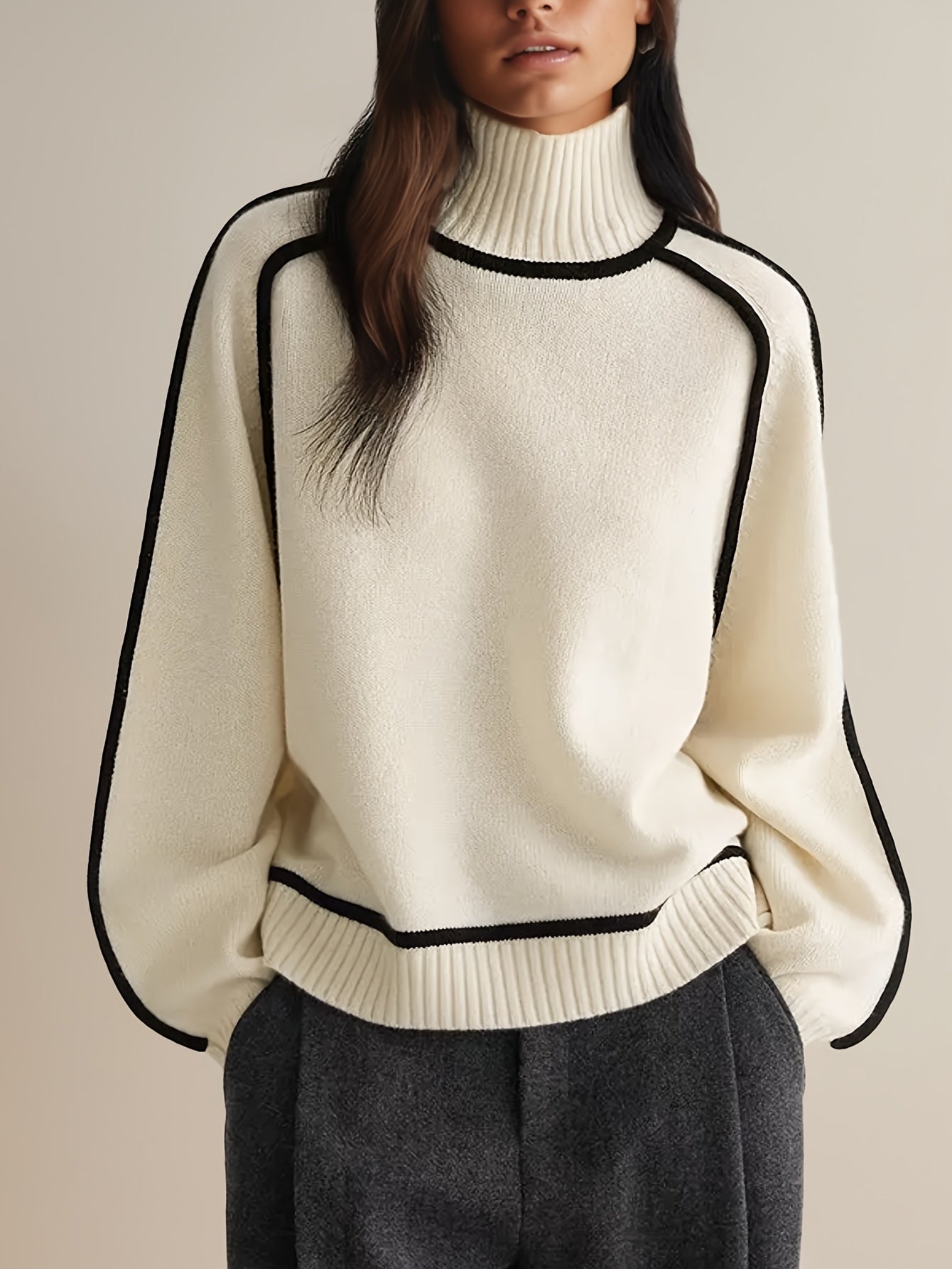 Lona - High-Neck Sweater