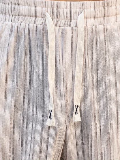Noah - Striped Knit Pants