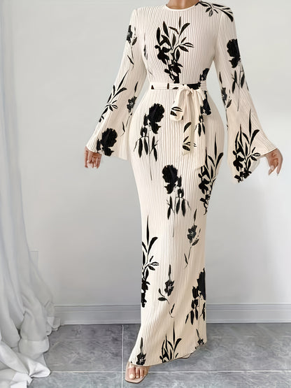 Diana - Belted Maxi Dress