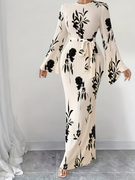 Diana - Belted Maxi Dress