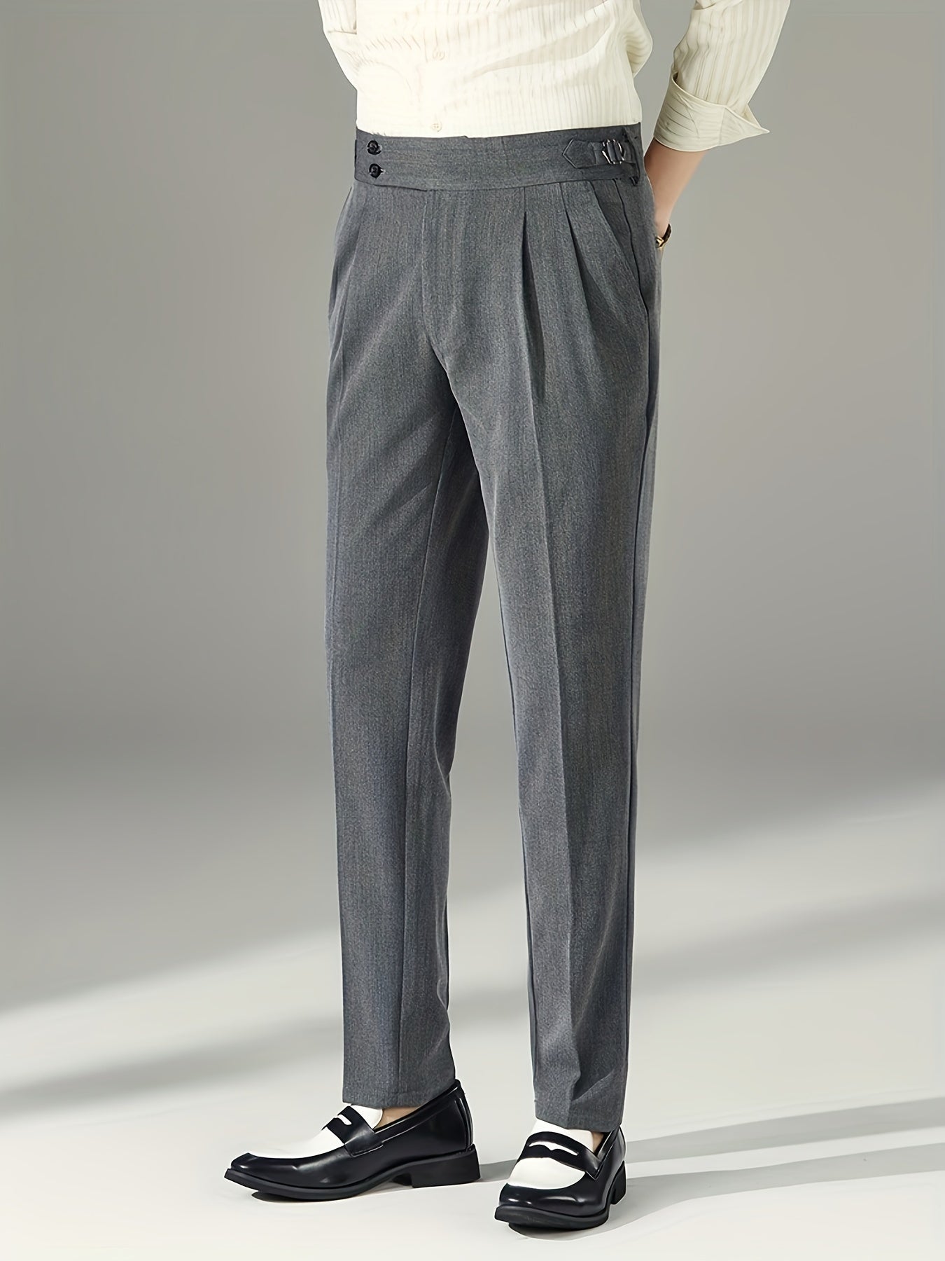 Milan - Classic Pleated Trousers