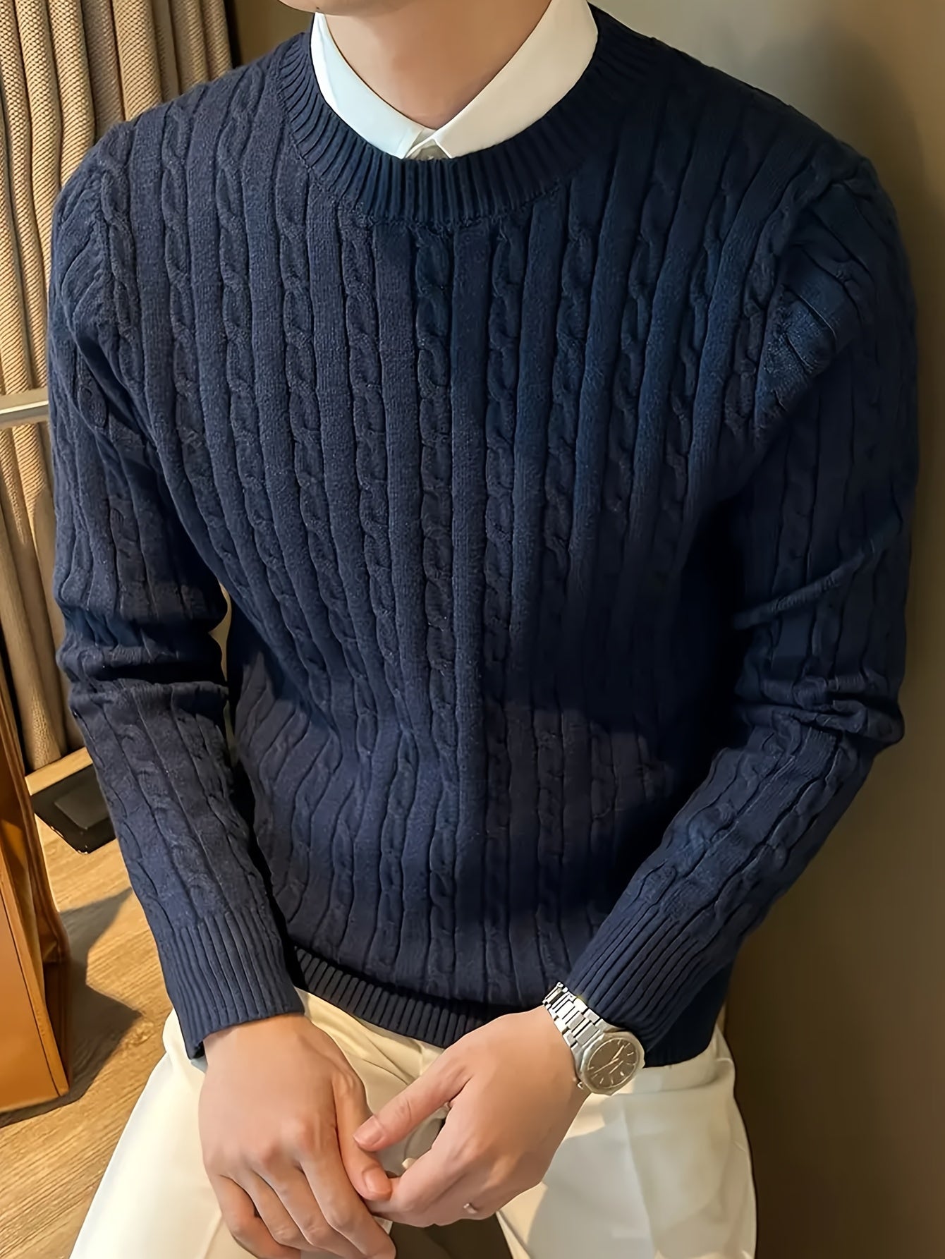 Luca - Cable Knit Sweater