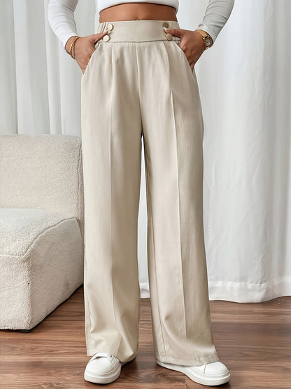 Sienna - High-Waisted Wide Leg Pants