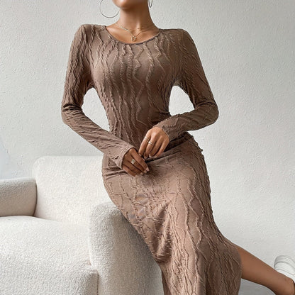 Elise - Split Hem Bodycon Dress