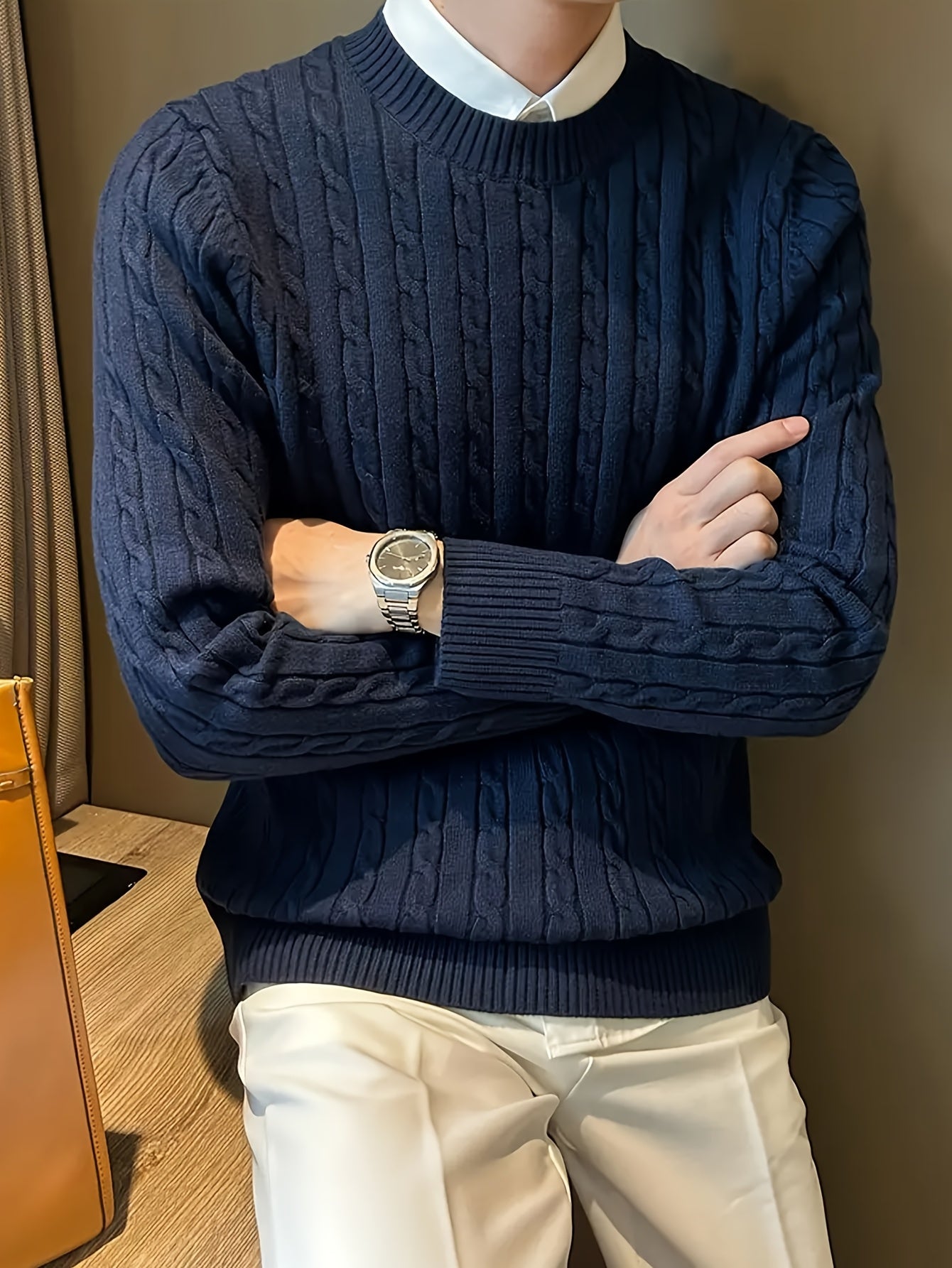 Luca - Cable Knit Sweater