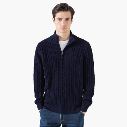 Giovanni - Luxe Knit Zip Sweater