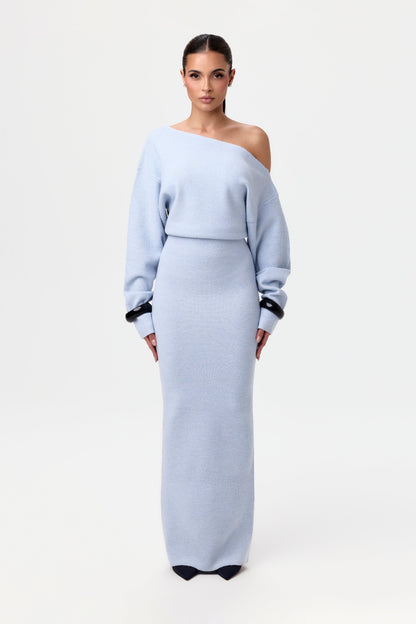 Naomi - Off-Shoulder Sweater Dress