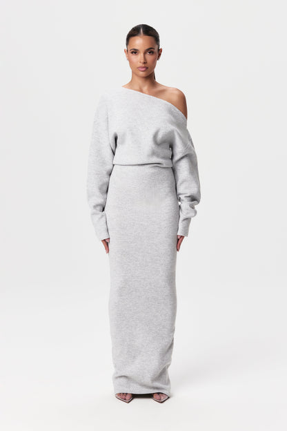 Naomi - Off-Shoulder Sweater Dress
