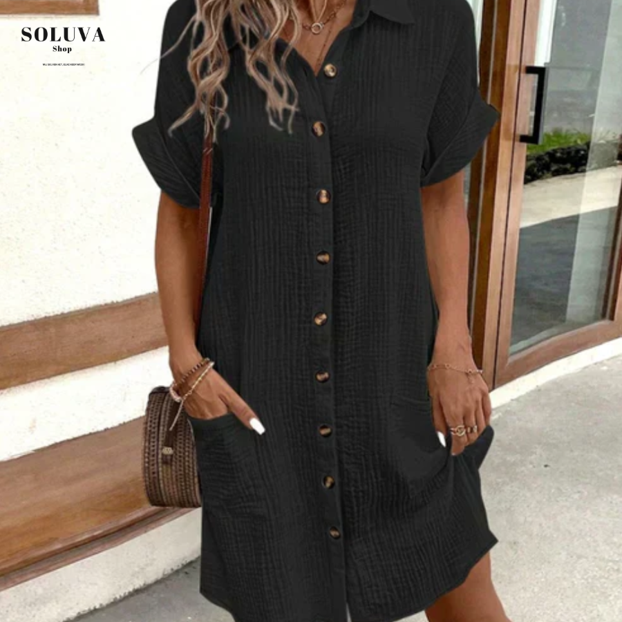 Bella - Knotted Comfort Dress