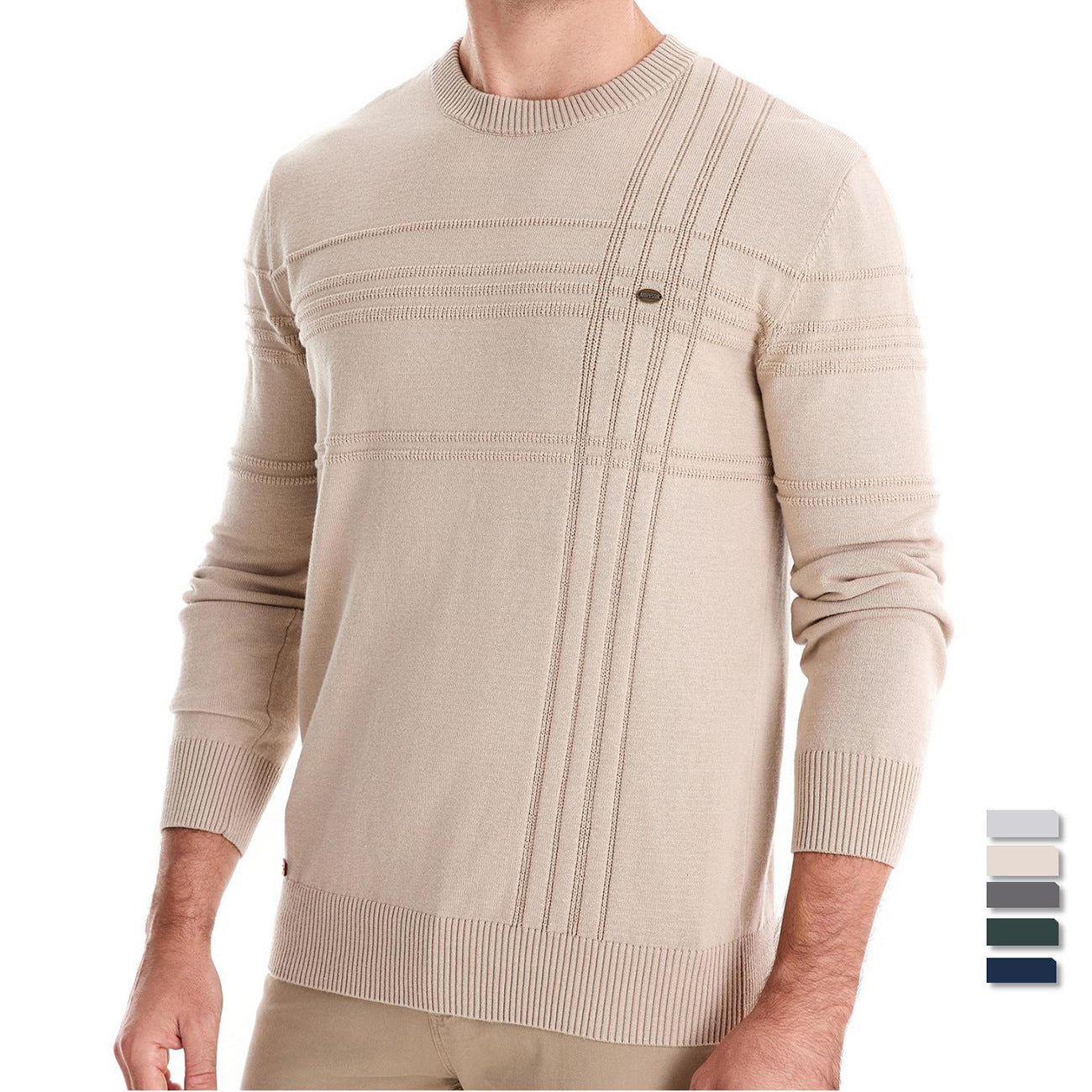 Levron – Textured Knit Sweater