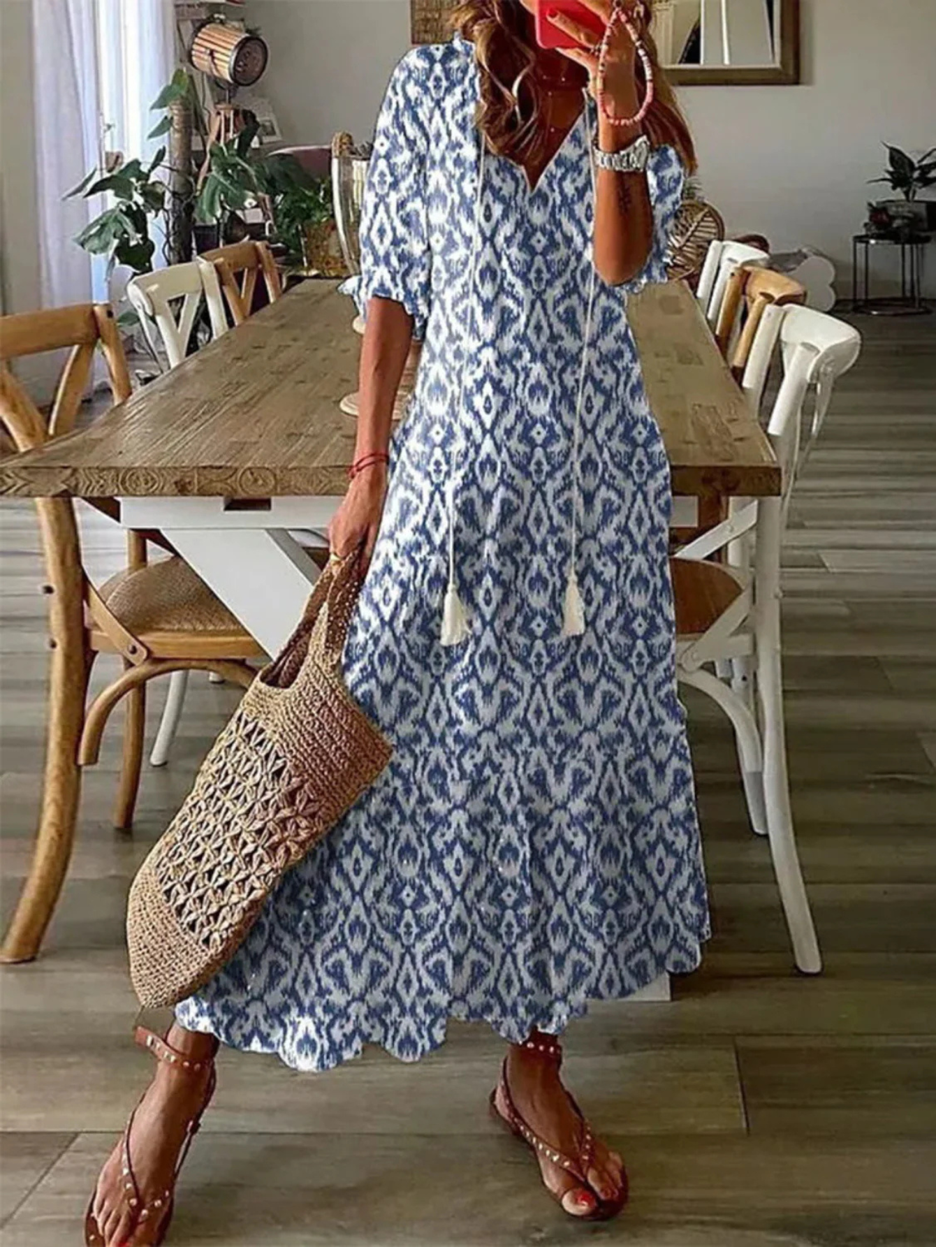 Diana – Effortless Boho Maxi Dress