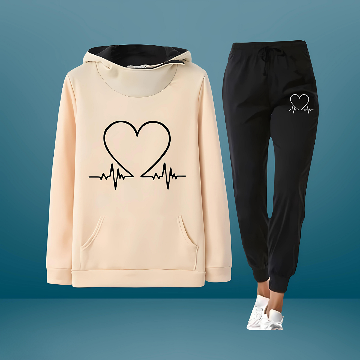 HeartBeat – Cozy Love-Inspired Tracksuit
