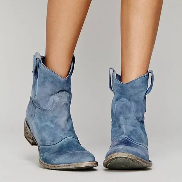 Destiny – Vintage Western Ankle Boots