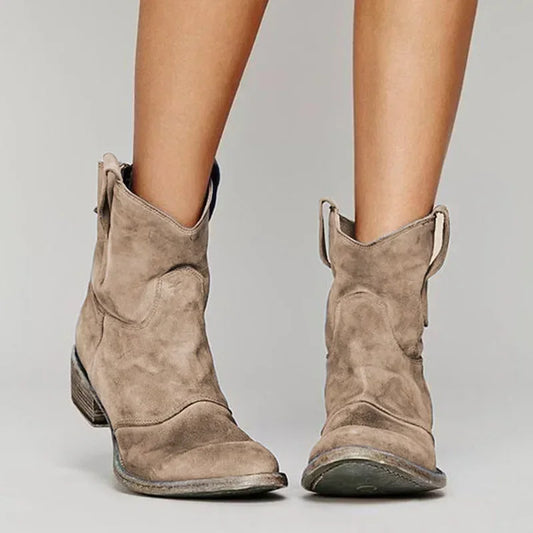 Destiny – Vintage Western Ankle Boots