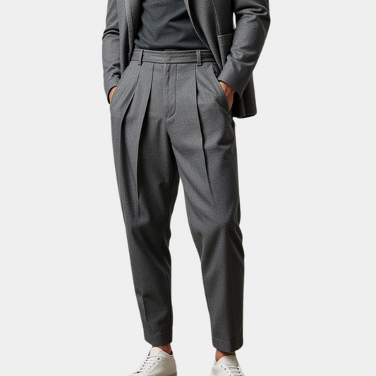 Carter - Slim Fit Tailored Trousers