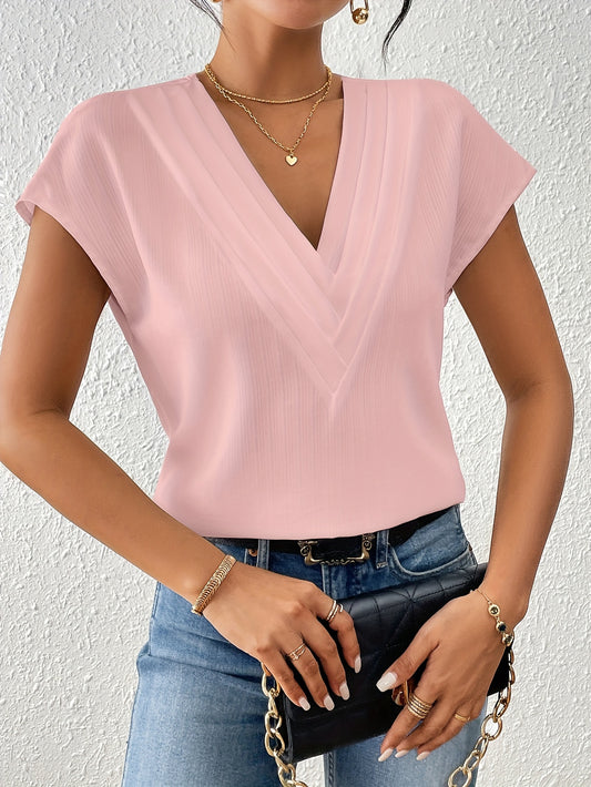 Sophia - V-Neck Blouse