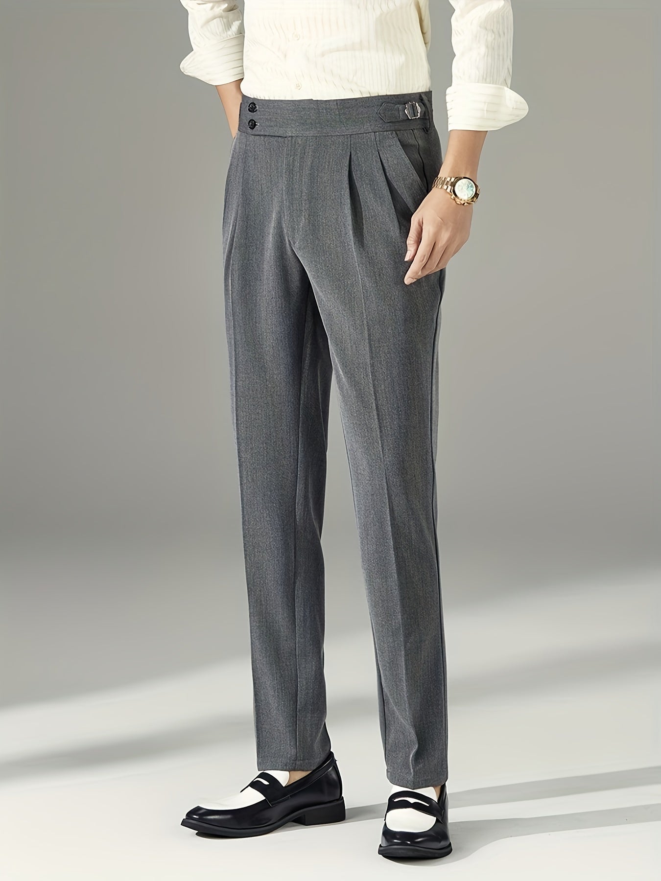 Milan - Classic Pleated Trousers