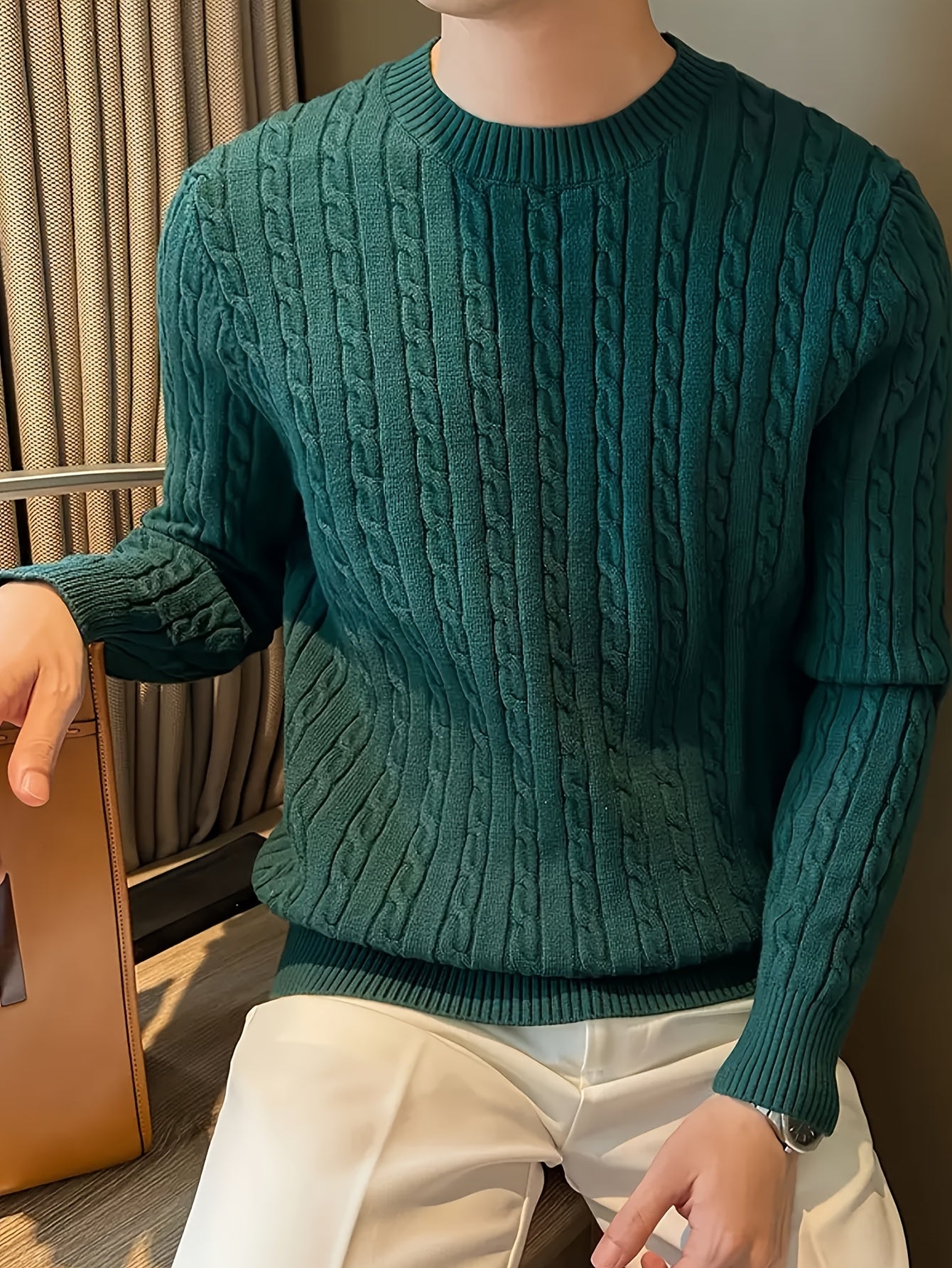 Luca - Cable Knit Sweater