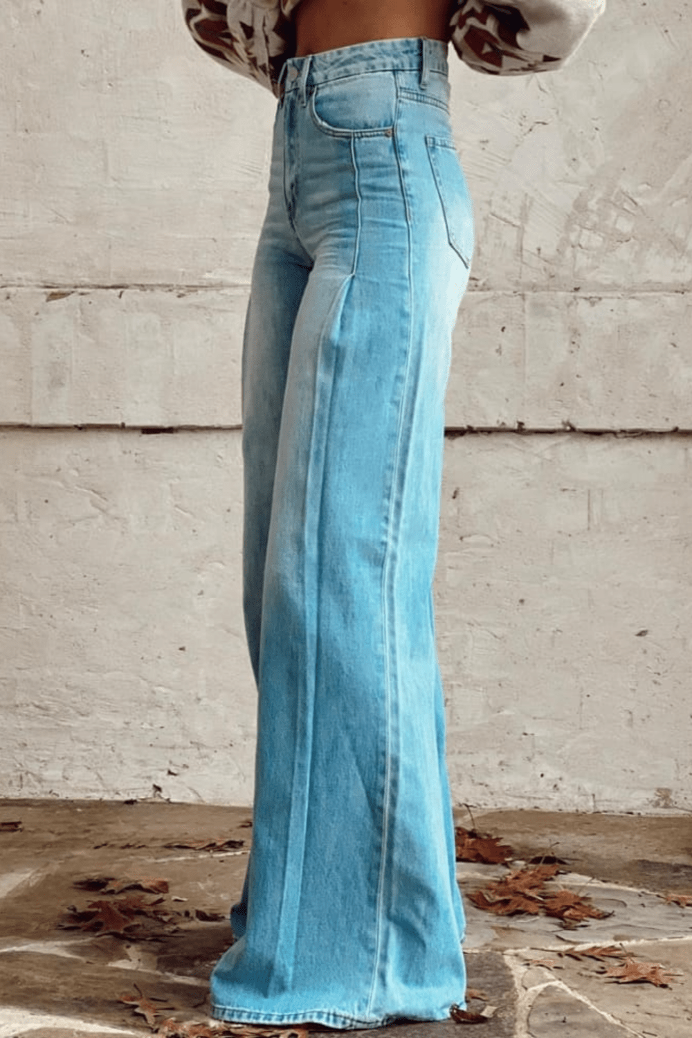 Loungette - High Waisted Wide Leg Pants