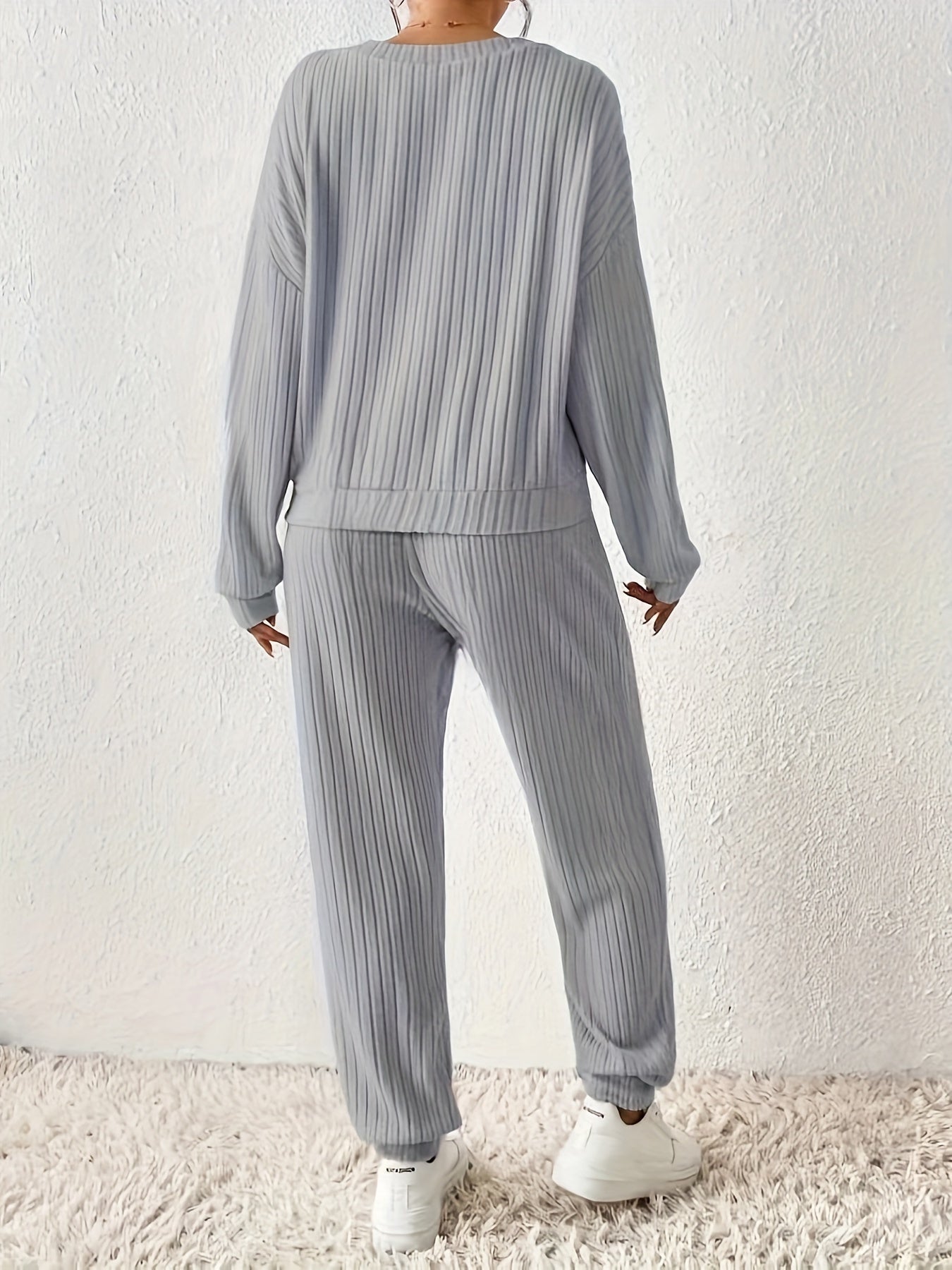 Inna – Ribbed Knit Lounge Set