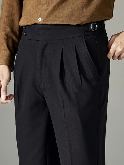 Milan - Classic Pleated Trousers
