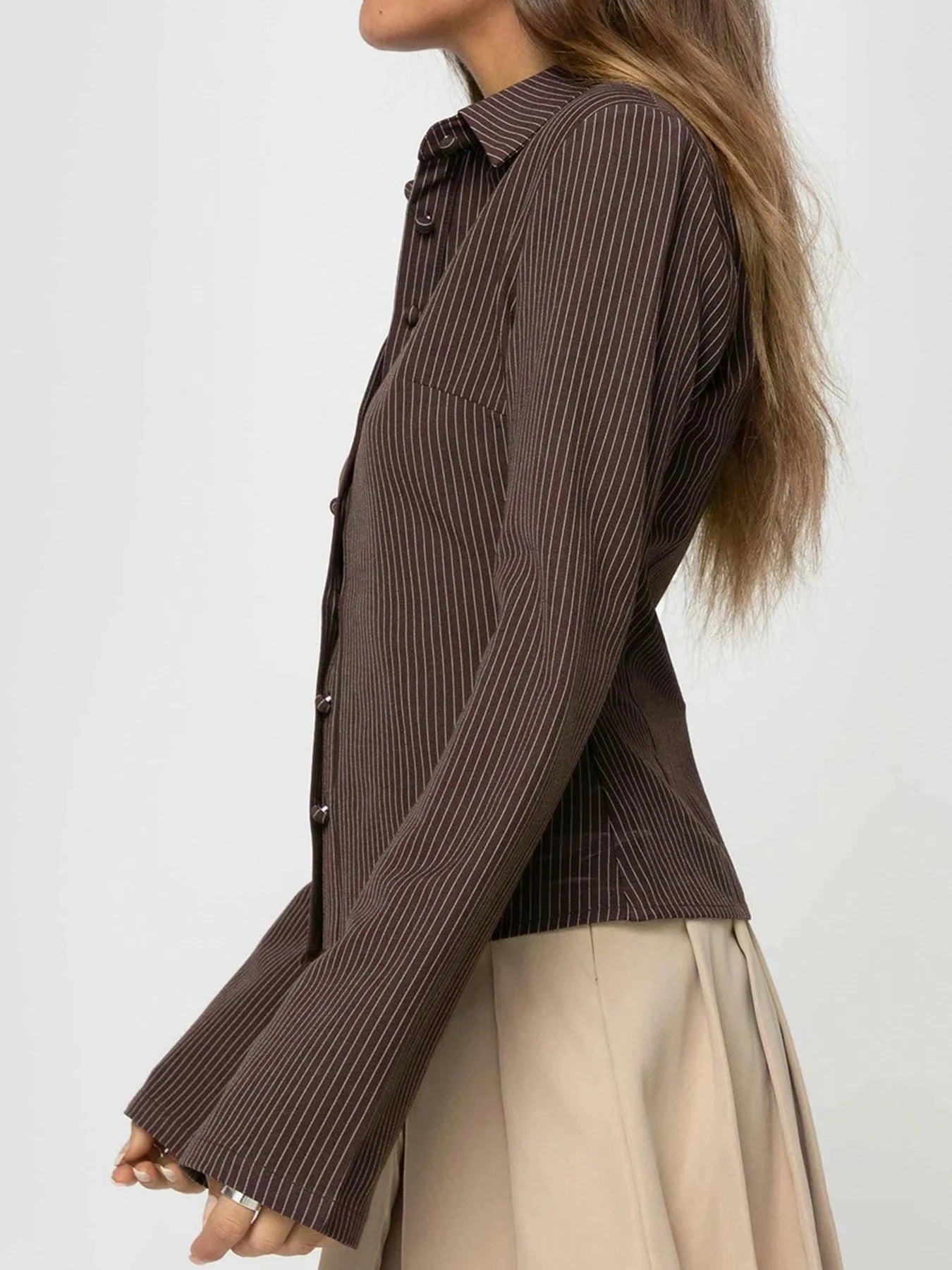 Veronica - Retro-Style Button-Up Blouse