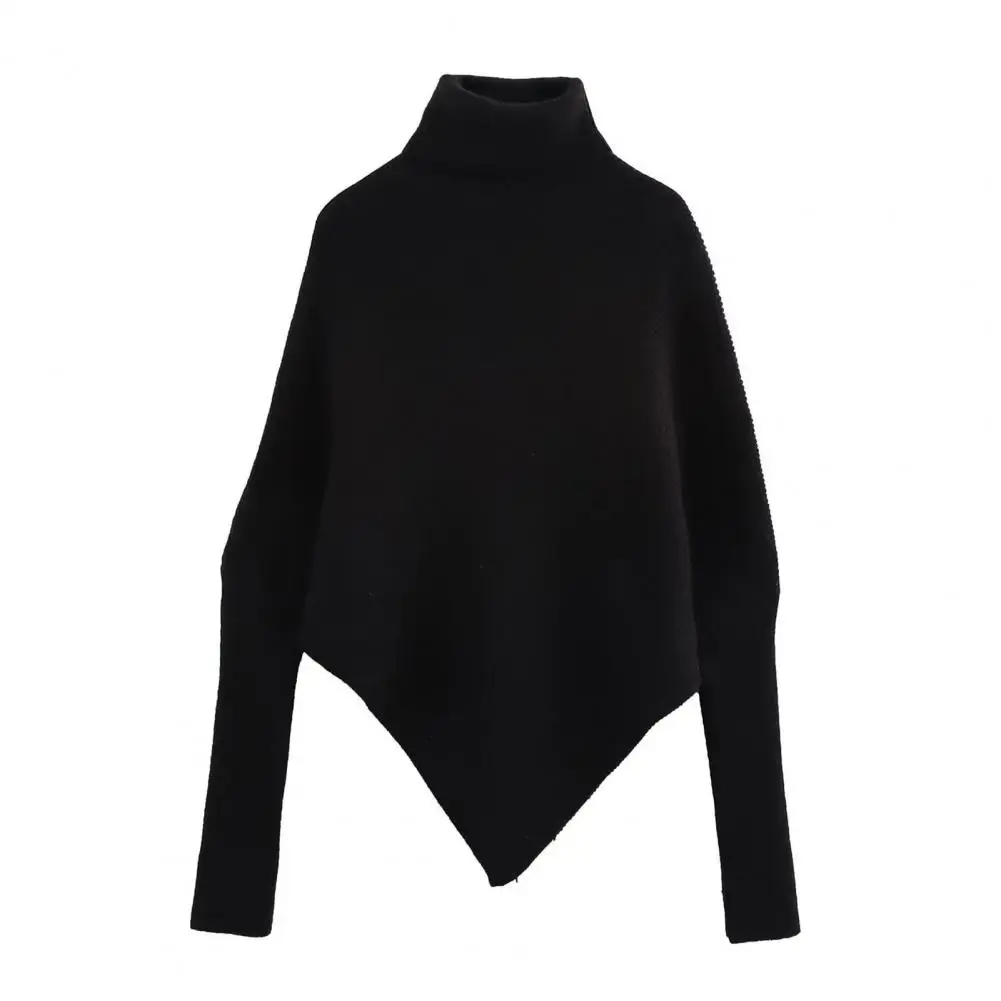 Selene - Asymmetrical Turtleneck Sweater