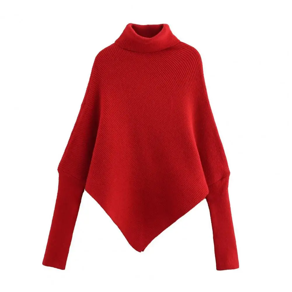 Selene - Asymmetrical Turtleneck Sweater
