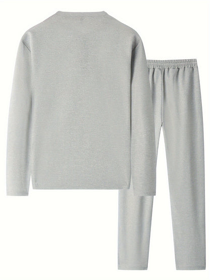 Elian - Waffle Knit Lounge Set