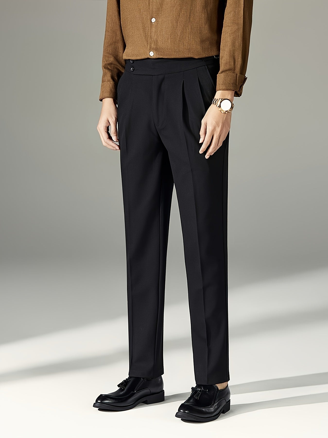 Milan - Classic Pleated Trousers