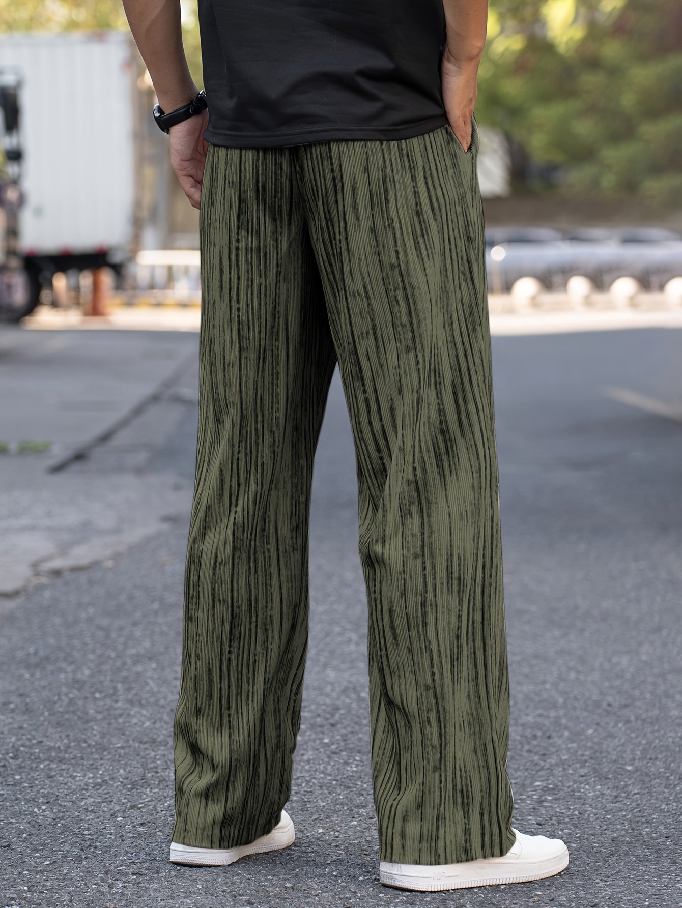 Noah - Striped Knit Pants